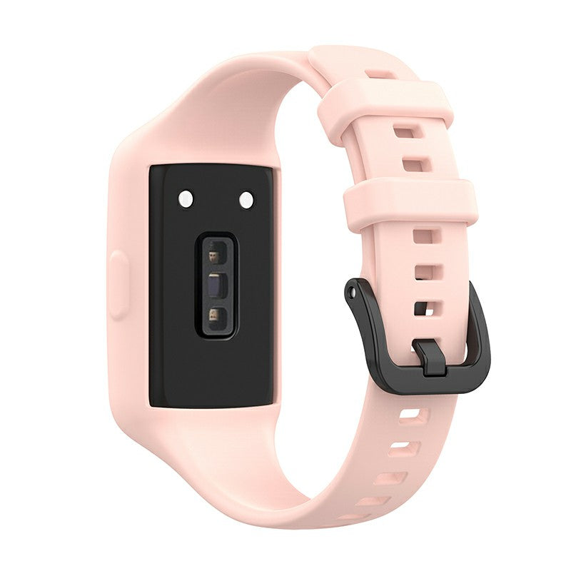 Integreret blødt silikone urbånd armbånd udskiftning af håndledsrem til Huawei Band 6 Band 7 Honor Band 6 Integreret blødt silikone urbånd armbånd udskiftning af håndledsrem til Huawei Band 6 Band 7 Honor Band 6